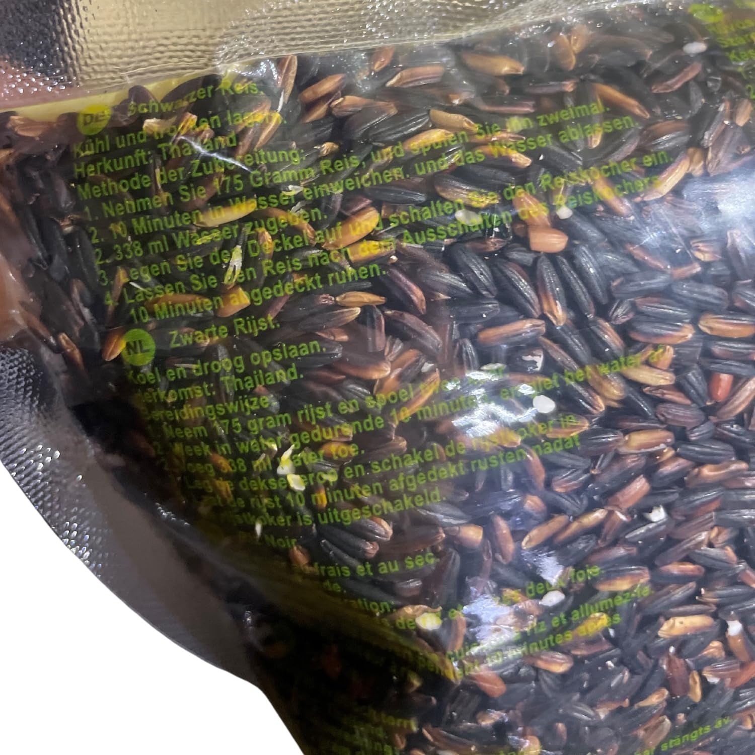 ARROZ ROYAL THAI - Arroz negro pegajoso - 1 x 1 KG