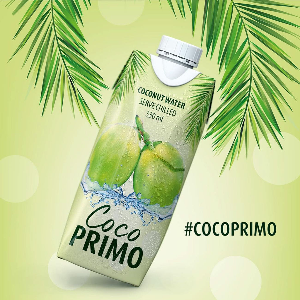 Apă de nucă de cocos, Pură, Băutură răcoritoare pentru sportivi, Calmant pentru sete, 12 X 330 ml Bauturi fara alcool Naty Shop