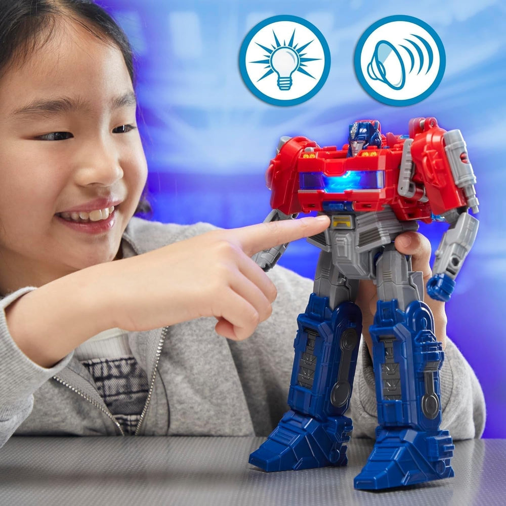 Figura interactiva Transformers One Power Flip Optimus Prime (Orion Pax) Figuras de acción Naty Shop