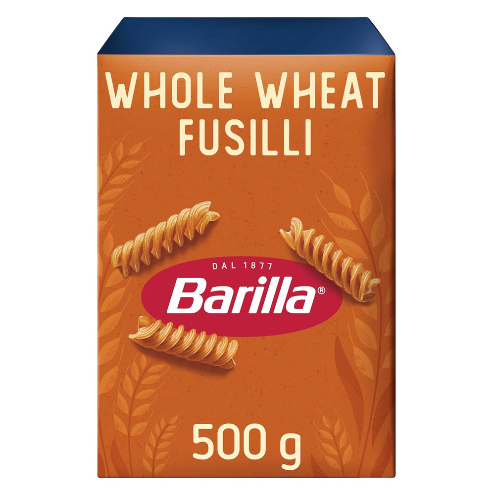 Barilla Pasta Integrale Fusilli – Pasta de sémola con fibras naturales, 500 g