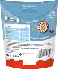 Kinder Balls Milk & Crispy Bits Sensations 90g – Bolas de chocolate con leche con relleno de leche y chips de cacao – Chocolate de Pascua, dulces de Pascua – Regalo y souvenir de Pascua