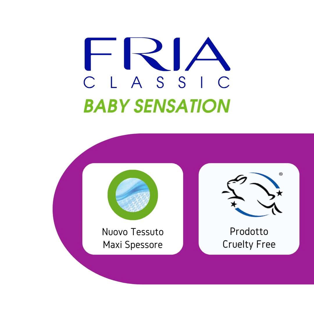 Classic Baby Sensation con tapa 72-60 g Toallitas húmedas para bebés Naty Shop