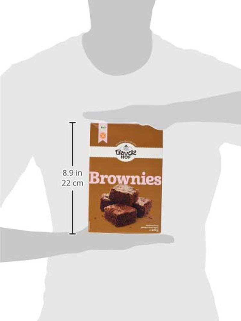 Brownies Sin Gluten, Pack 3Er (3 X 400 G) - Bio Naty Shop