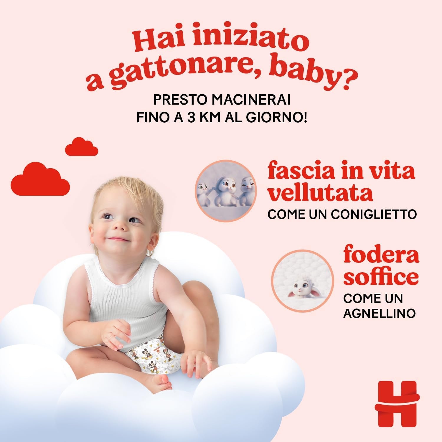 Pañales Huggies Ultra Comfort/Little Movers, tamaño 3 (4-9 kg), diseño Disney, absorbentes, protección total, 126 unidades