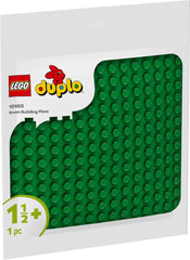 Tablero de construcción LEGO DUPLO en verde, Juguete de construcción para niños pequeños a partir de 18 meses, Para exponer modelos, Permite a los niños en edad preescolar construir creativamente y jugar con imaginación, Juguete educativo 10460 Juegos de construcción Besuche den LEGO-Store
