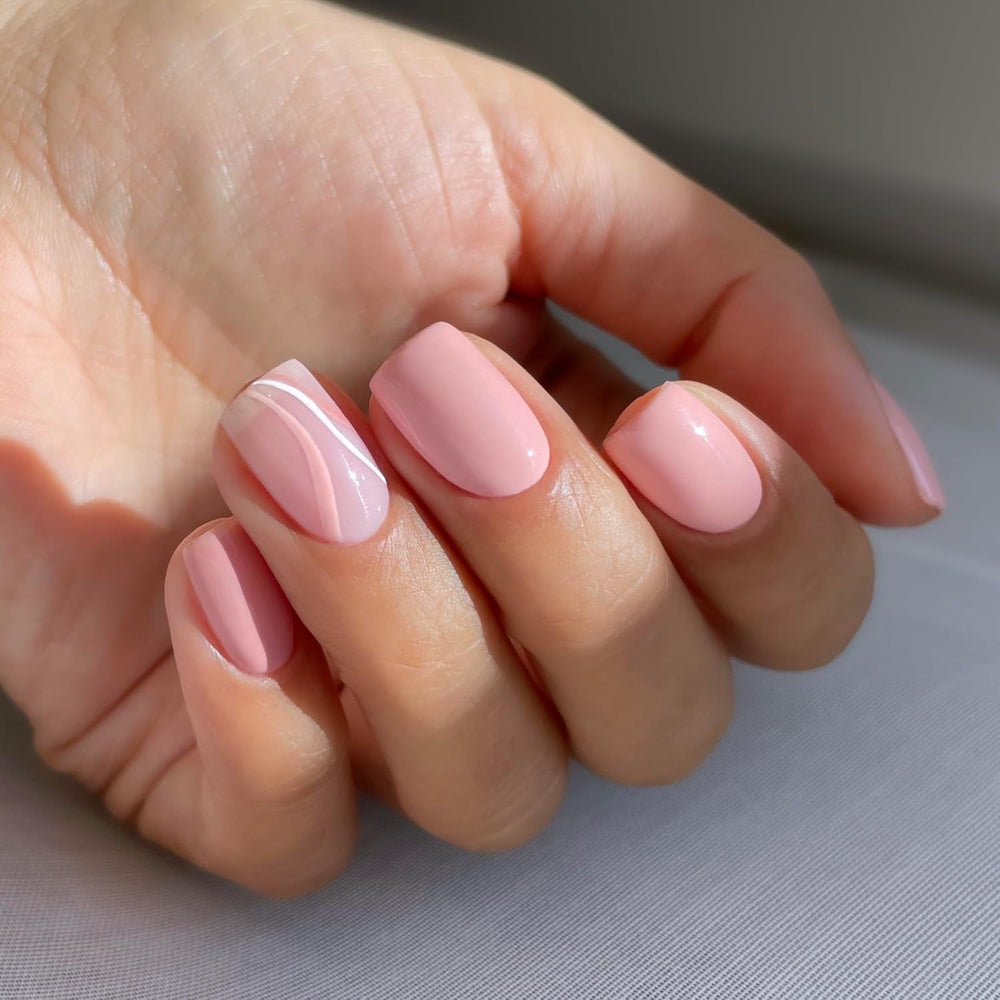 Oja UV Semilac Hybrid 582 Natural Rose 7ml Colecția Naked Nails