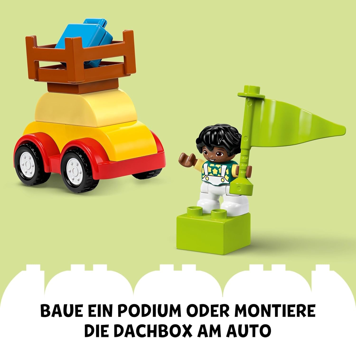 LEGO DUPLO Coches y camiones clásicos en caja de ladrillos, juego de vehículos para niños a partir de 1,5 años, juguete educativo creativo, coche de juguete y juego de coches de carreras 10439 Juegos de construcción Ver en LEGO-Store