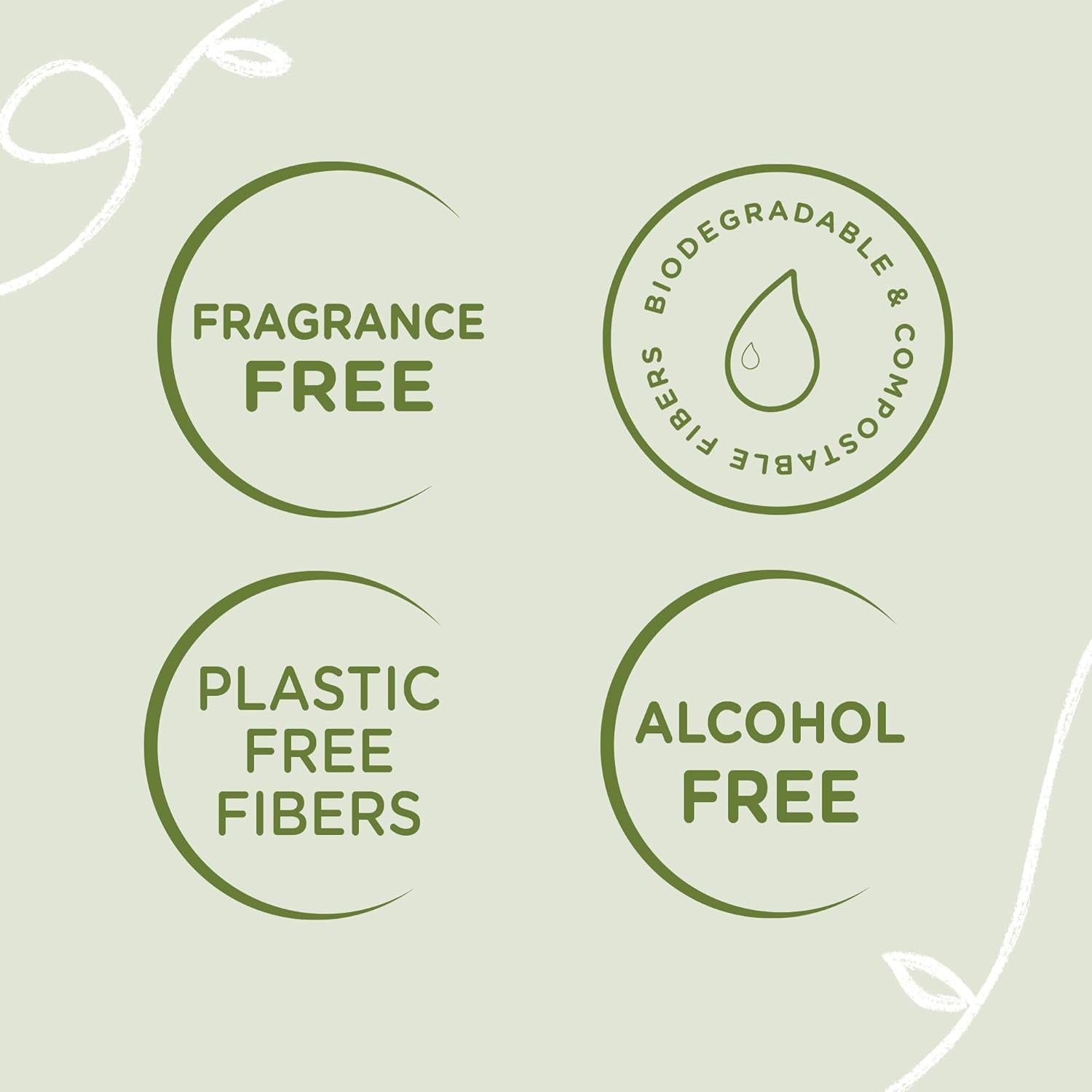 Lingette Coton À L'Eau 60uds