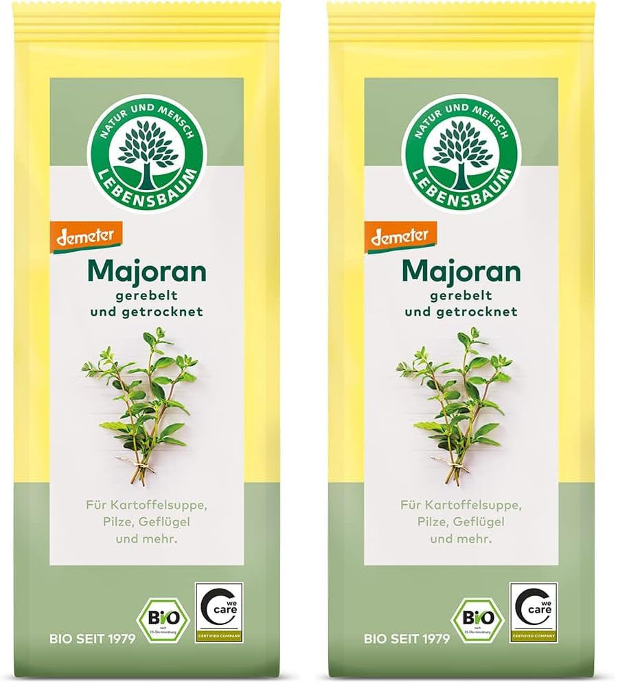 Lebensbaum Liebstöckel geschnitten, Bio-Gewürz mit würzigem Geschmack, Maggi-Kraut für Suppen, Marinaden, Fleisch- und Fisch-Gerichte, vegano, 15g