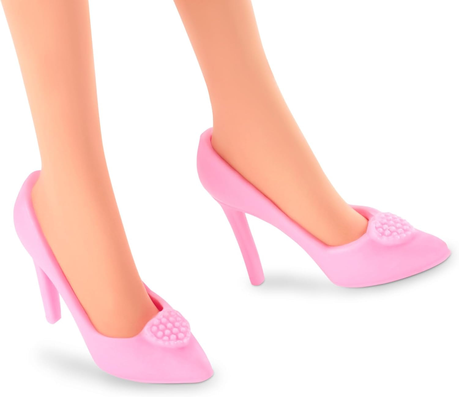 Păpușă Barbie, păpușă The Movie, în rochie roz și albă și colier cu margarete, Margot Robbie, piesă de colecție, jucărie pentru copii de la 3 ani, HPJ96