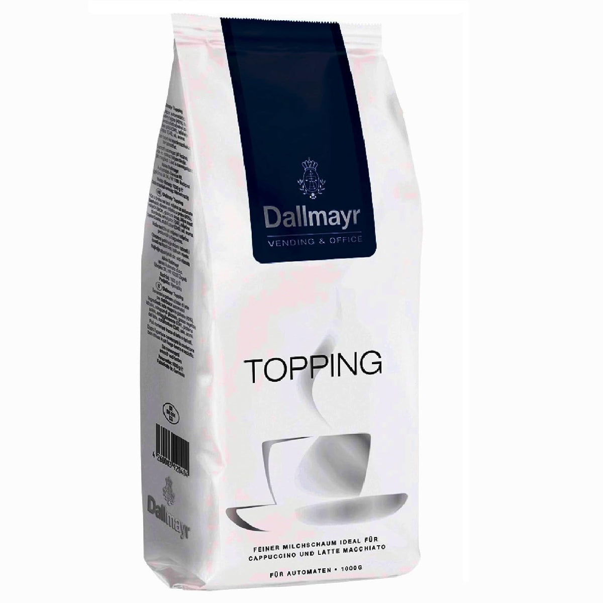 Dallmayr Topping Leche en Polvo para Vending - Espuma Fina y Cremosa