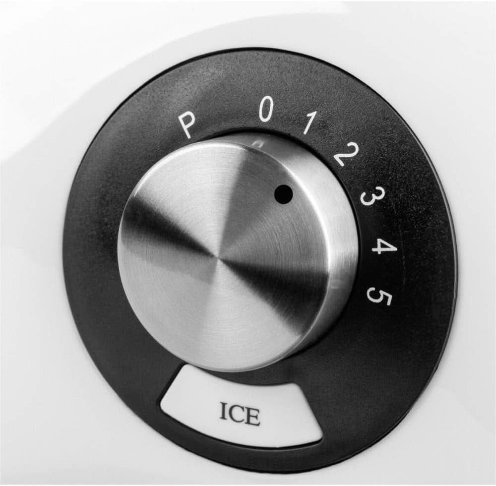 Gastroback 40898 Vital Basic, Mit Integrierter Ice-Crush Funktion, Leistungsstarker 600 Watt Motor Mixer, Kunststoff, 1.5 Liters, Weiß Bucatarie Naty Shop