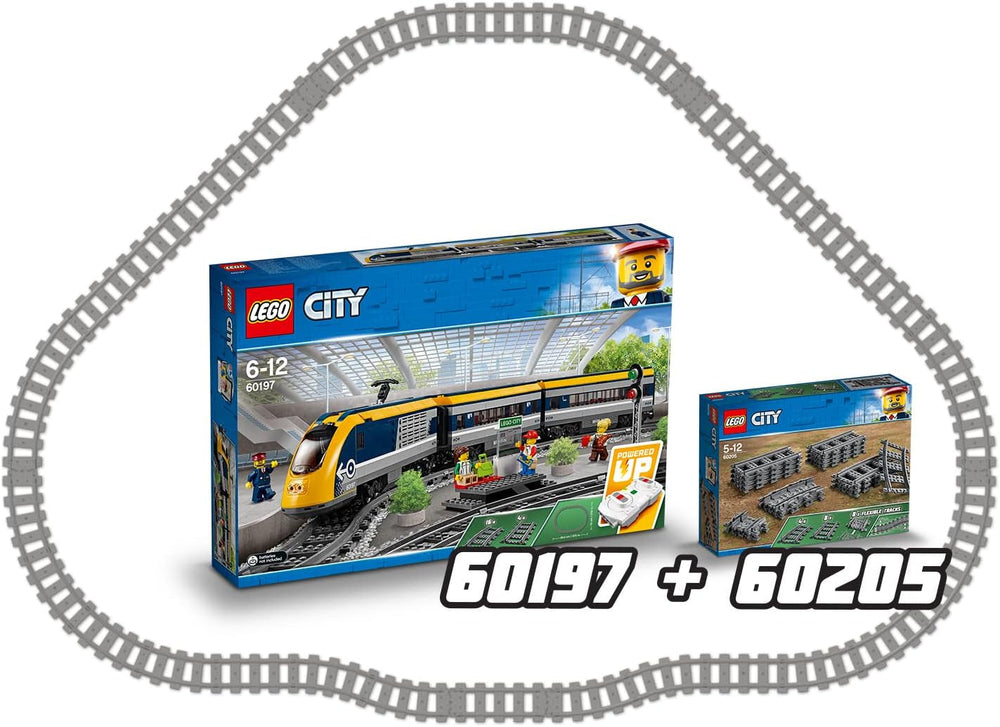 LEGO 60205 City Tracks Set de Expansión de 20 Piezas para Niños Set de Juguetes para Niños y Niñas Juegos de Construcción Besuche den LEGO-Store