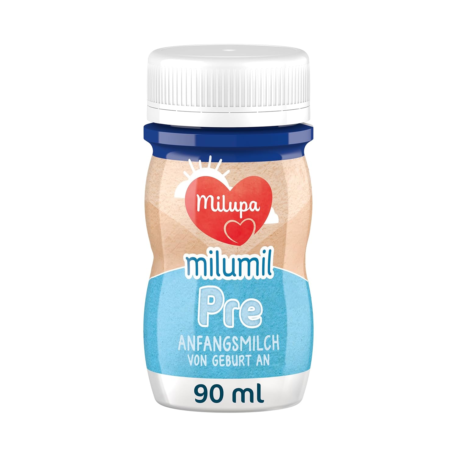 Milupa Milumil Pre, Leche en polvo para bebés - Con nutrientes importantes y sin aceite de palma - 800 g Naty Shop 24 x 90 ml Milumil Pre (líquido listo para usar)