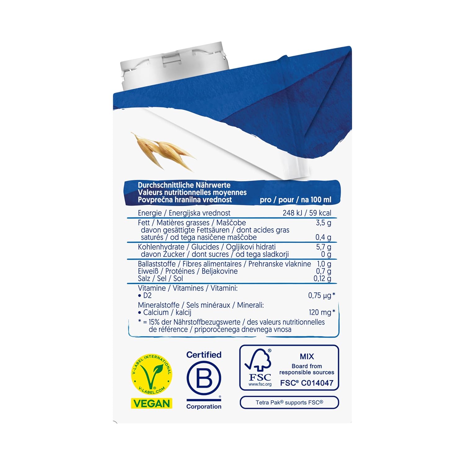 Alpro Esto No Es Leche 3,5% - Vegano Sin Leche - Alto en Calcio