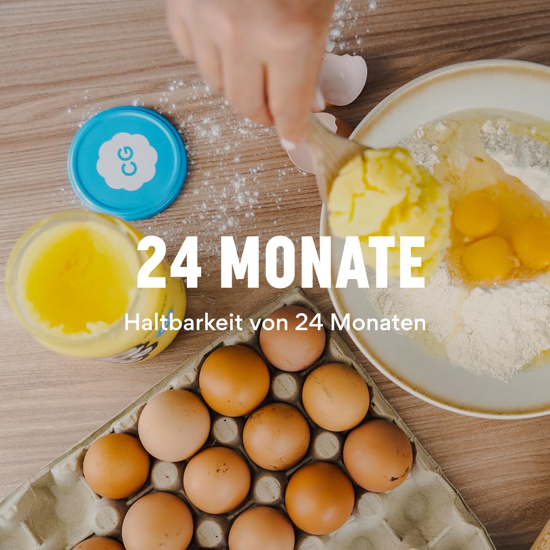 Mantequilla Ghee BIO 600 g - Ideal para Freír y Hornear Sin Lactosa