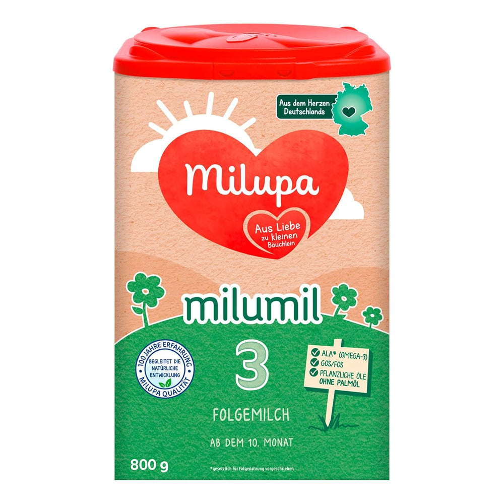 Milupa Milumil Pre, Leche en polvo para bebés - Con nutrientes importantes y sin aceite de palma - 800 g Naty Shop 800 gramos Milumil 3