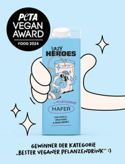 Lazy Heroes Hafer Bebida Vegetariana De Avena Sin Gluten Con Vitamina D