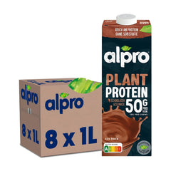Alpro Proteindrink Chocolate Soja 8x1L - Proteína Vegetal
