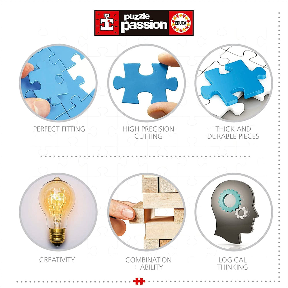 Educa - Puzzle 500 piezas para adultos | Puzzle Marvel Avengers 2 X 500 piezas para adultos y niños a partir de 11 años, superhéroes, set de puzzle (17994) Puzzle Naty Shop