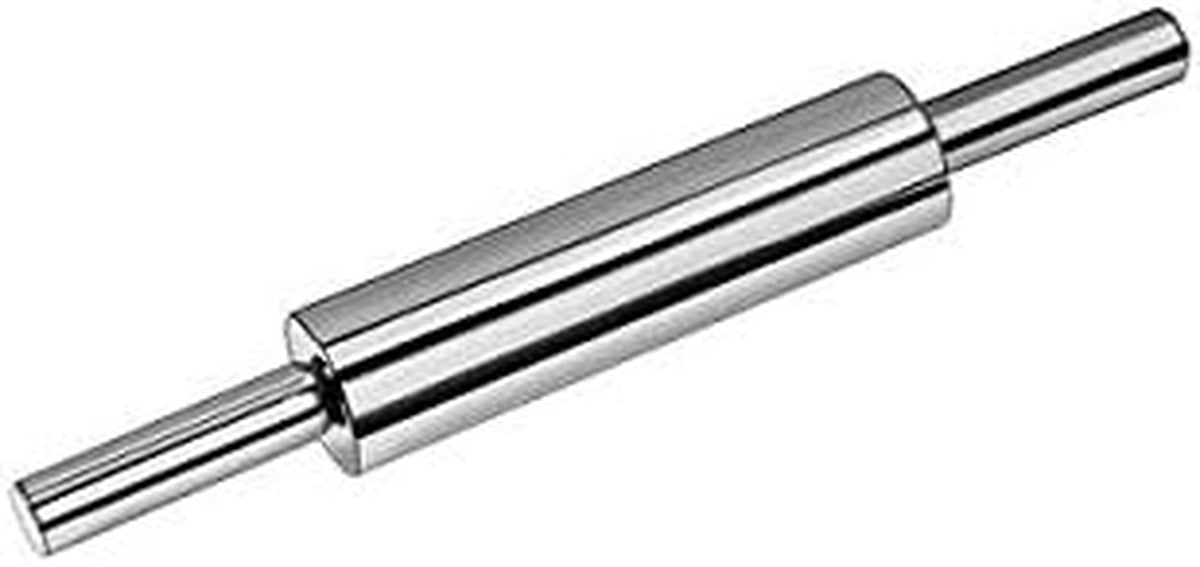 LOUIS TELLIER N3720 Teigroller mit ovalem Griff Edelstahl 48 cm.