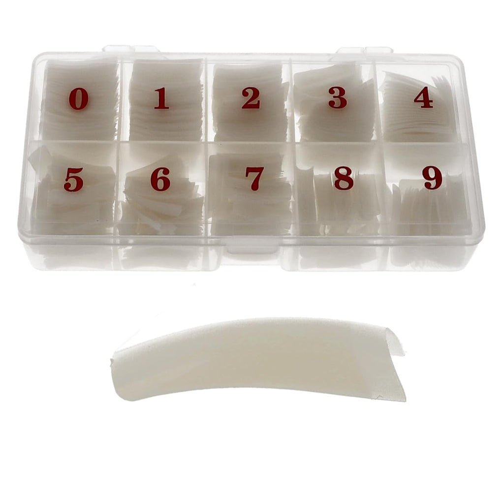 Sun Garden Nails Tipbox 500 Tips Incl. 3 Tips Glue Tips Nail Tips Glue - Modelare Unghii