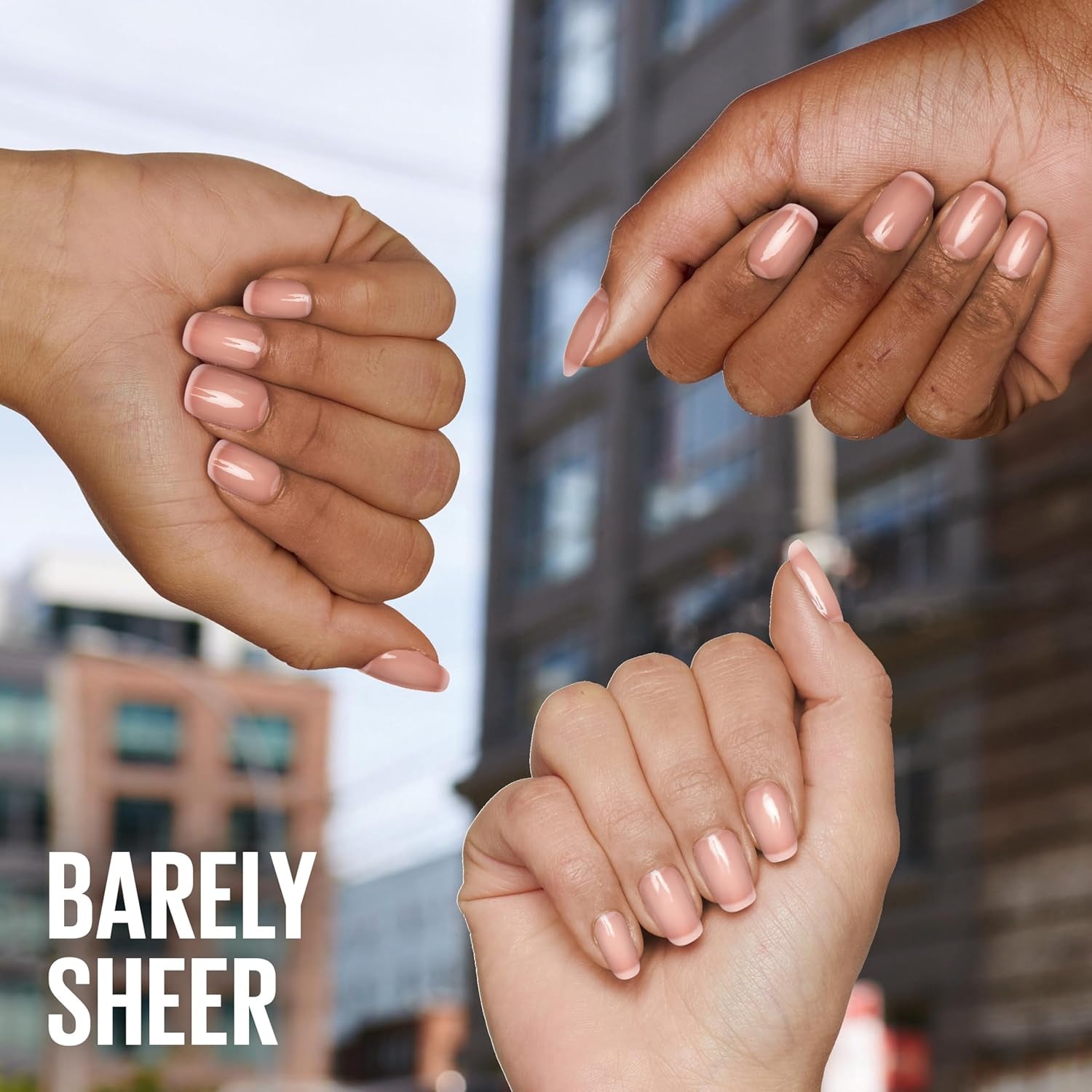 Maybelline New York Super Stay Ink Bonder 113 Barely Sheer - esmalte de uñas de larga duración para uñas fuertes y color intenso, 12,3 ml