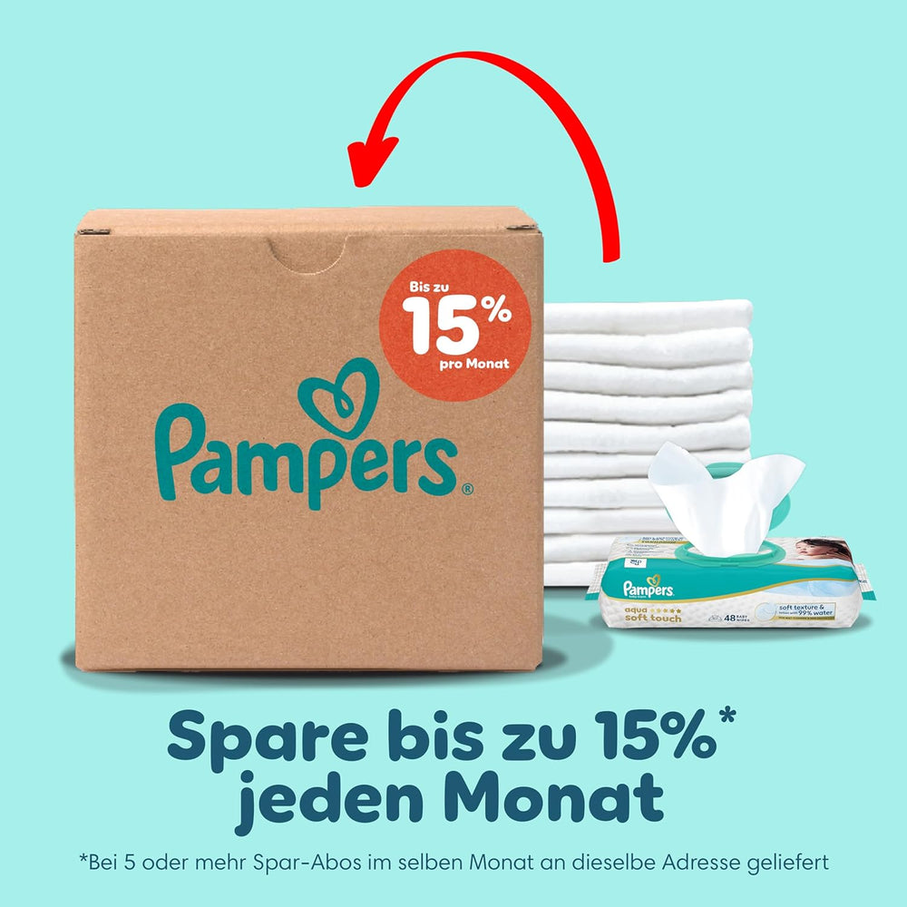 Pampers Premium Protection Pants Talla 7, 123 pañales, 15 kg+, con ajuste de 360° y puños suaves antifugas para una comodidad y protección óptimas