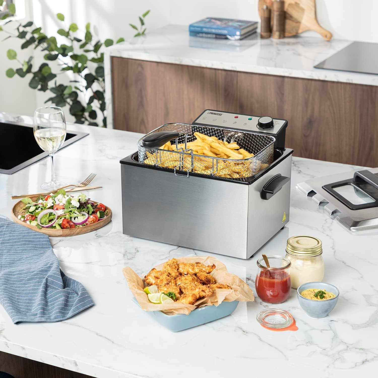 Freidora Princess, varios tamaños Electrodomésticos Naty Shop