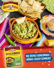 Old El Paso Guacamole Würzmischung – Fertiger Gewürzmix für einen Avocado-Dip – 1 x 20 g