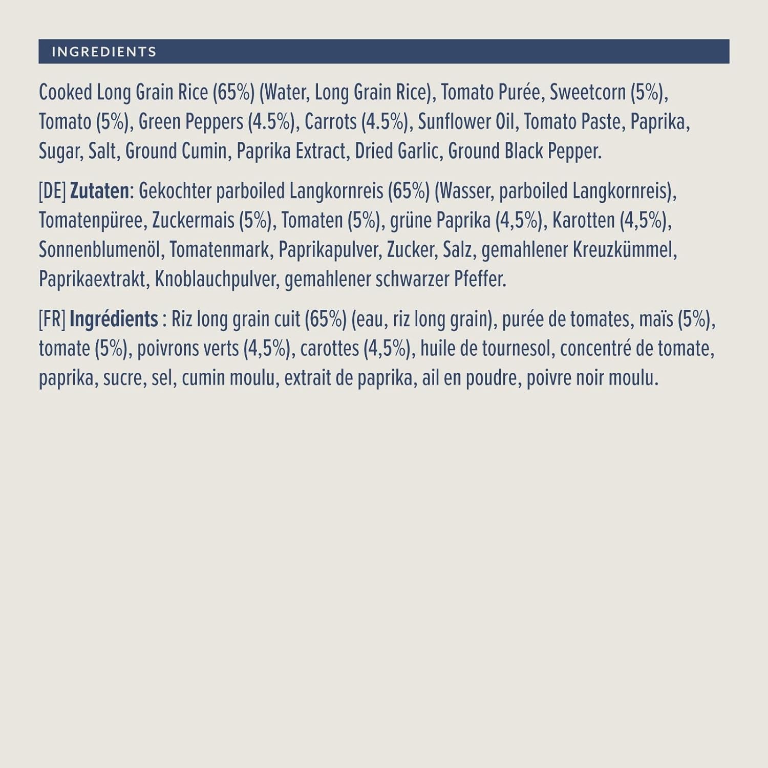 Arroz estilo mexicano de Amazonas, 250g