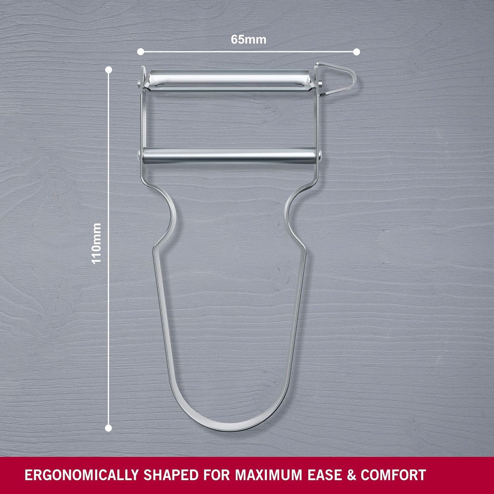 Victorinox STAR peeler, Peeler de cartofi, Cu două tăișuri, Cu lamă pendulară Peeler Naty Shop