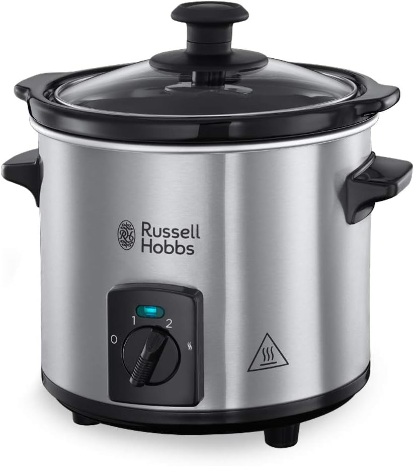 Russell Hobbs Slow Cooker Mini, 2 litros, 145 W Olla de cocción lenta Naty Shop Single Mini olla de cocción lenta