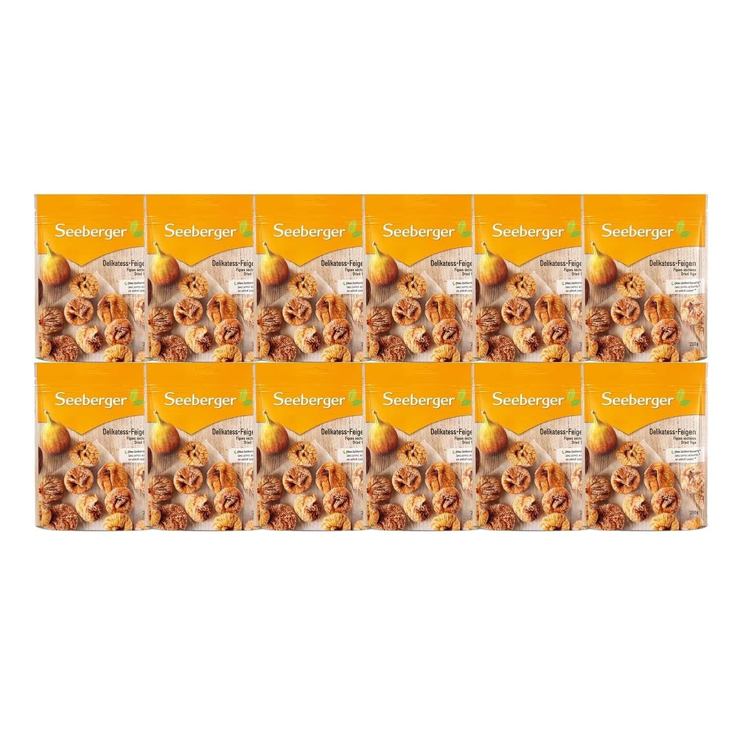 Seeberger Delikatess, Smochine uscate - dulci ca mierea, 12 x 200 grame Produse deshidratate Naty Shop