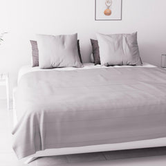 Soleil D'Ocre Adele, Funda Zigzag, Tirado del sofá, Polycoton, Gris, 220 X 240 Cm Edredones y edredones Naty Shop