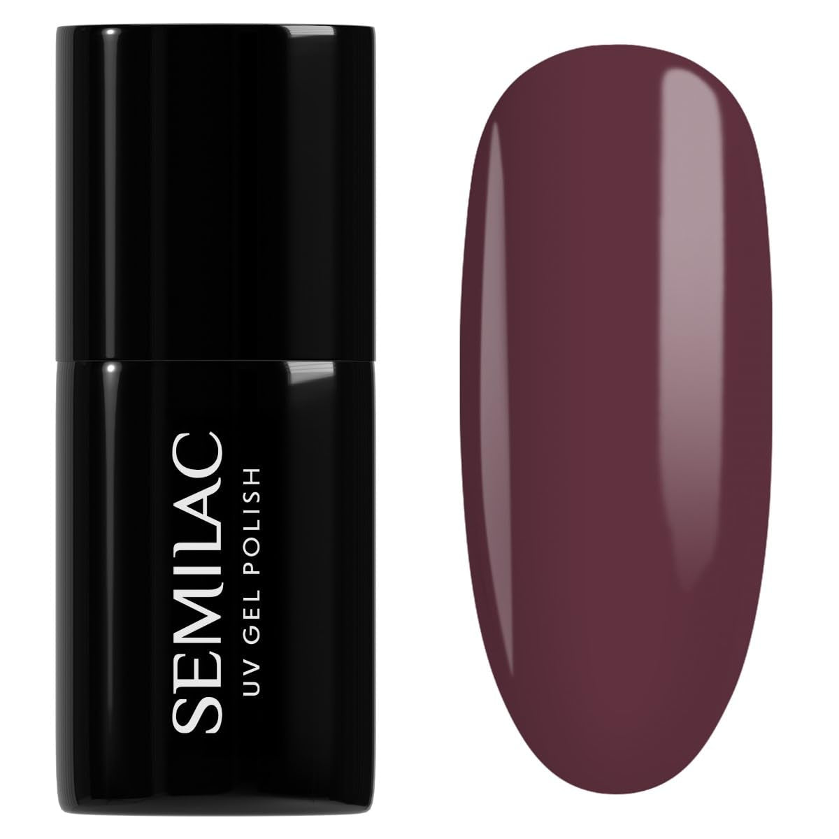 Semilac Esmalte de Uñas UV 030 Chocolate Oscuro 7ml Colección Allure
