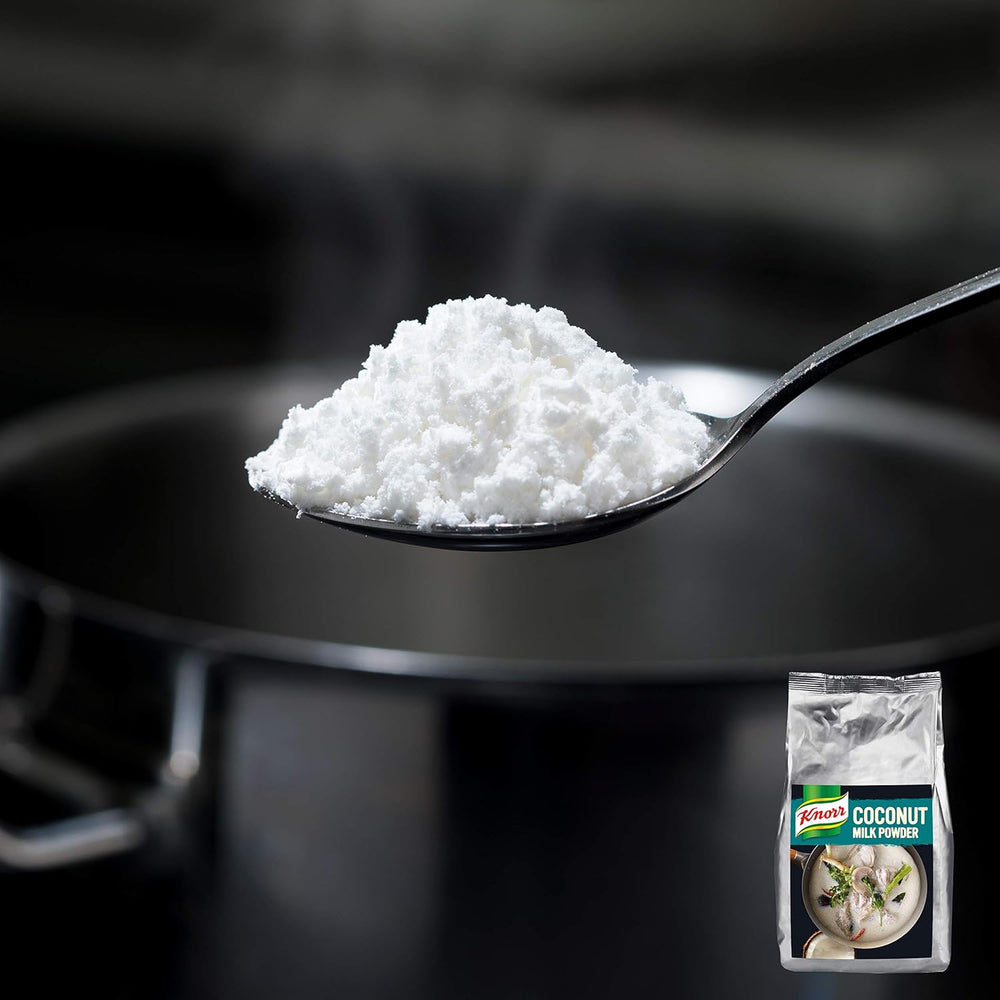 Knorr Kokosmilch Pulver (leche en polvo con 20 frischen Kokosnüssen, ergibt 6,6 litros Kokosmilch) 1er paquete (1 x 1 kg)