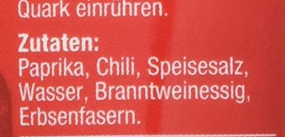 Fuchs Gewürze – Chili Gewürzpaste, vollmundig pikantes Aroma, Paste zum Würzen von scharfen Soßen, Fleisch-Gerichten oder Suppen jeglicher Länder-Küchen, 65 g