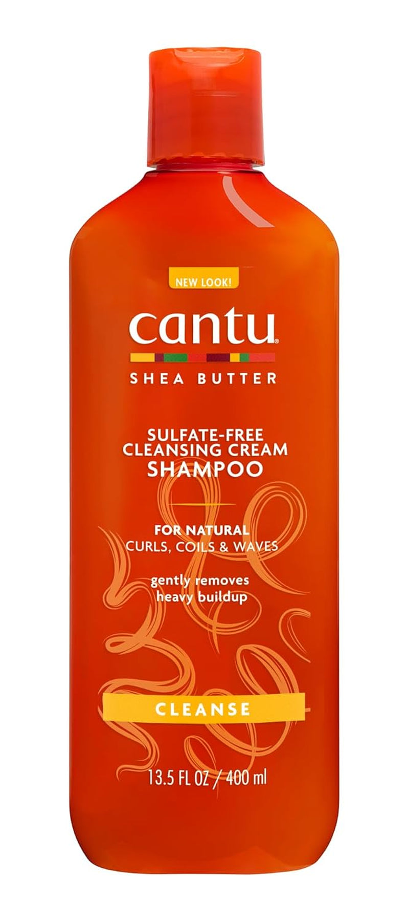 Cantu Champú Crema Limpiadora – Champú Para Lockiges Und Krauses Haar – Reichhaltige Formel Aus Manteca De Karité – Sanfte Und Tiefenwirksame Reinigung Für Haar Und Kopfhaut – Sulfatfrei – 400 Ml Ducha Y Baño Cantu Título Predeterminado