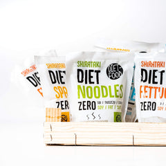 Fideos Shirataki COMIDA DIETÉTICA Fideos Konjac bajos en carbohidratos y bajos en calorías Comida vegana Sin grasa Sin soja Sin gluten Fideos dietéticos solubles en agua Bajos en calorías 200 Gramos