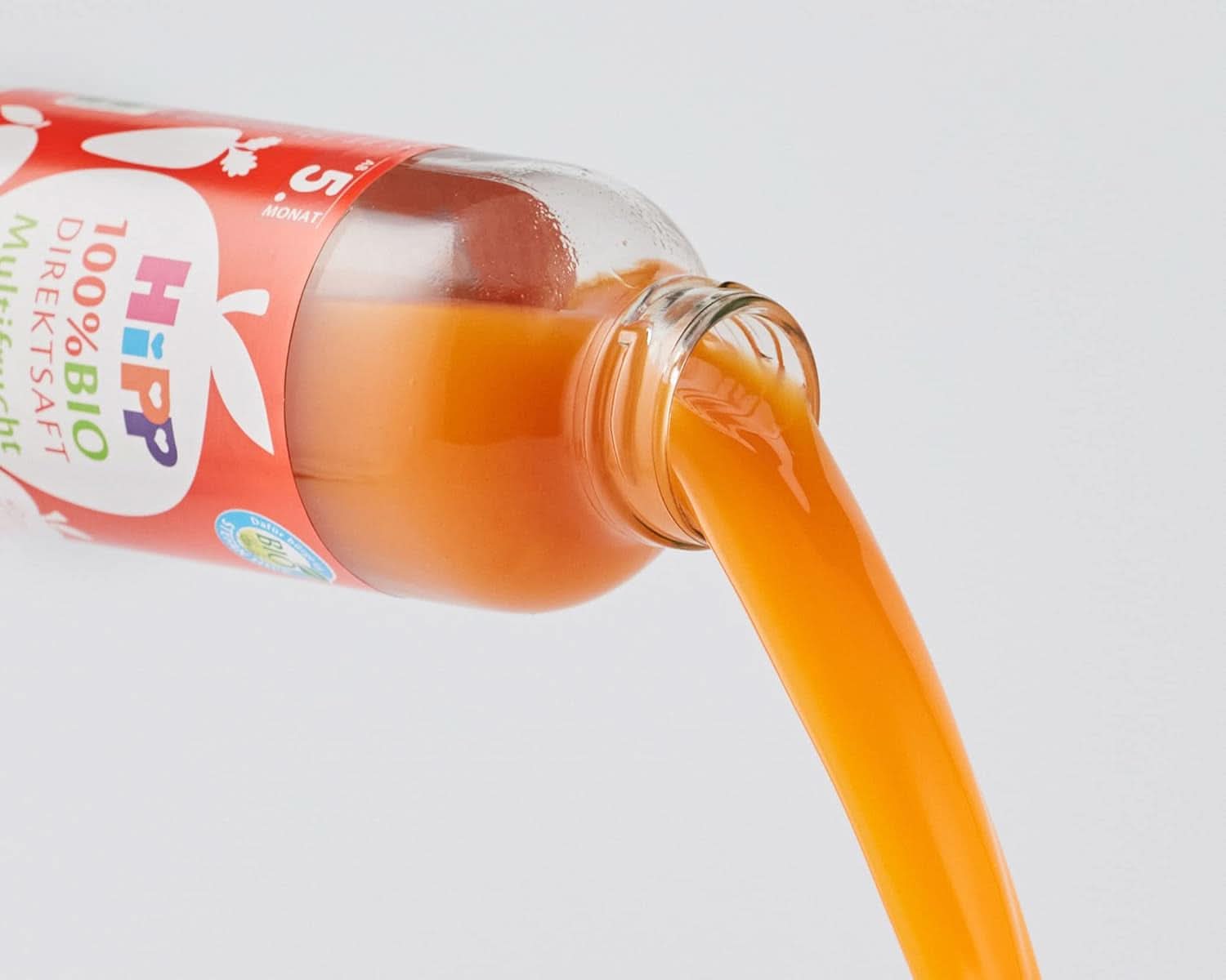 Hipp zumos 100% ecológicos, multifruta con zanahoria, pack de 6 (6 x 330 ml) Naty Shop