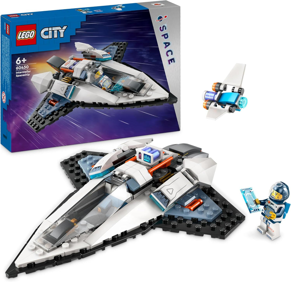 LEGO City Raumschiff, Weltraum-Spielzeug mit Space Shuttle para niños de 6 años, set con figura de astronauta 60430