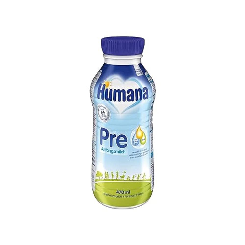 Leche Humana PRE Inicial, desde el nacimiento, leche en polvo para lactantes, sólo con DHA y lactosa, 750 g Naty Shop 470 ml Líquida