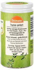 Ostmann Thyme gerebelt 15 g Thyme-Gewürz für viele Fleisch-, Fisch-, Pilz-, und Gemüsegerichte der Mediterranen Küche, Cantidad: 1 unidad