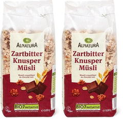 Muesli oscuro crujiente, 500 g
