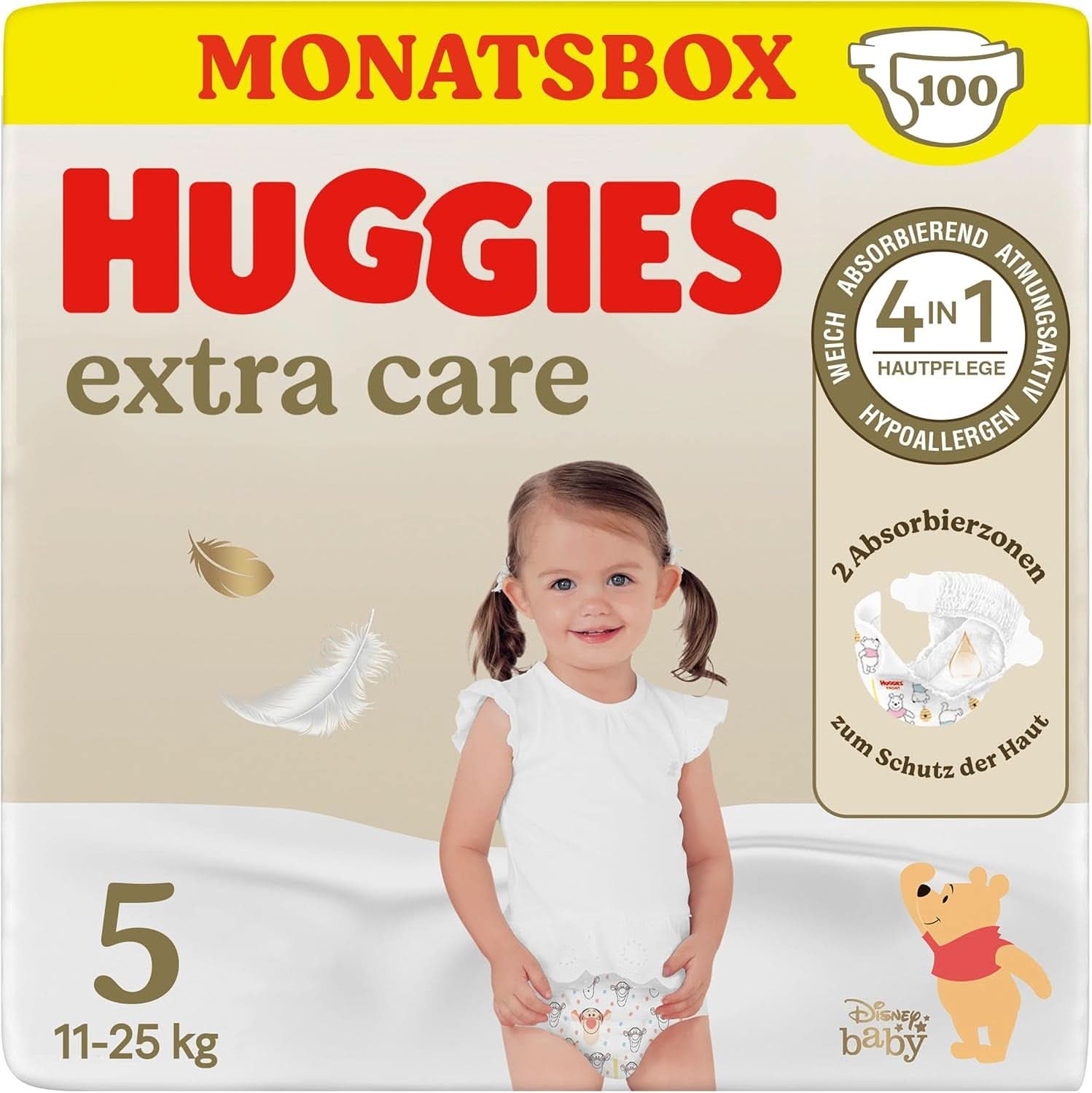 Huggies Pañales Bebé Diseño Disney Varios Tamaños Naty Shop Caja Mensual Madre y Bebé Talla 5