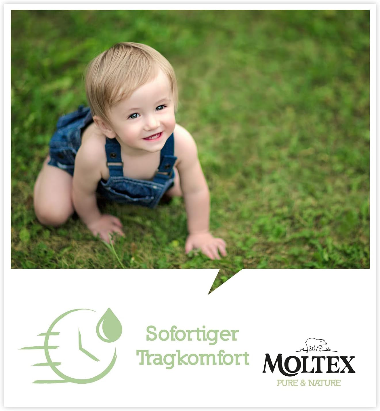 Pure & Nature Pañales Orgánicos Talla 6 XL (17-28kg) Mensual Caja 84 Pañales Orgánicos