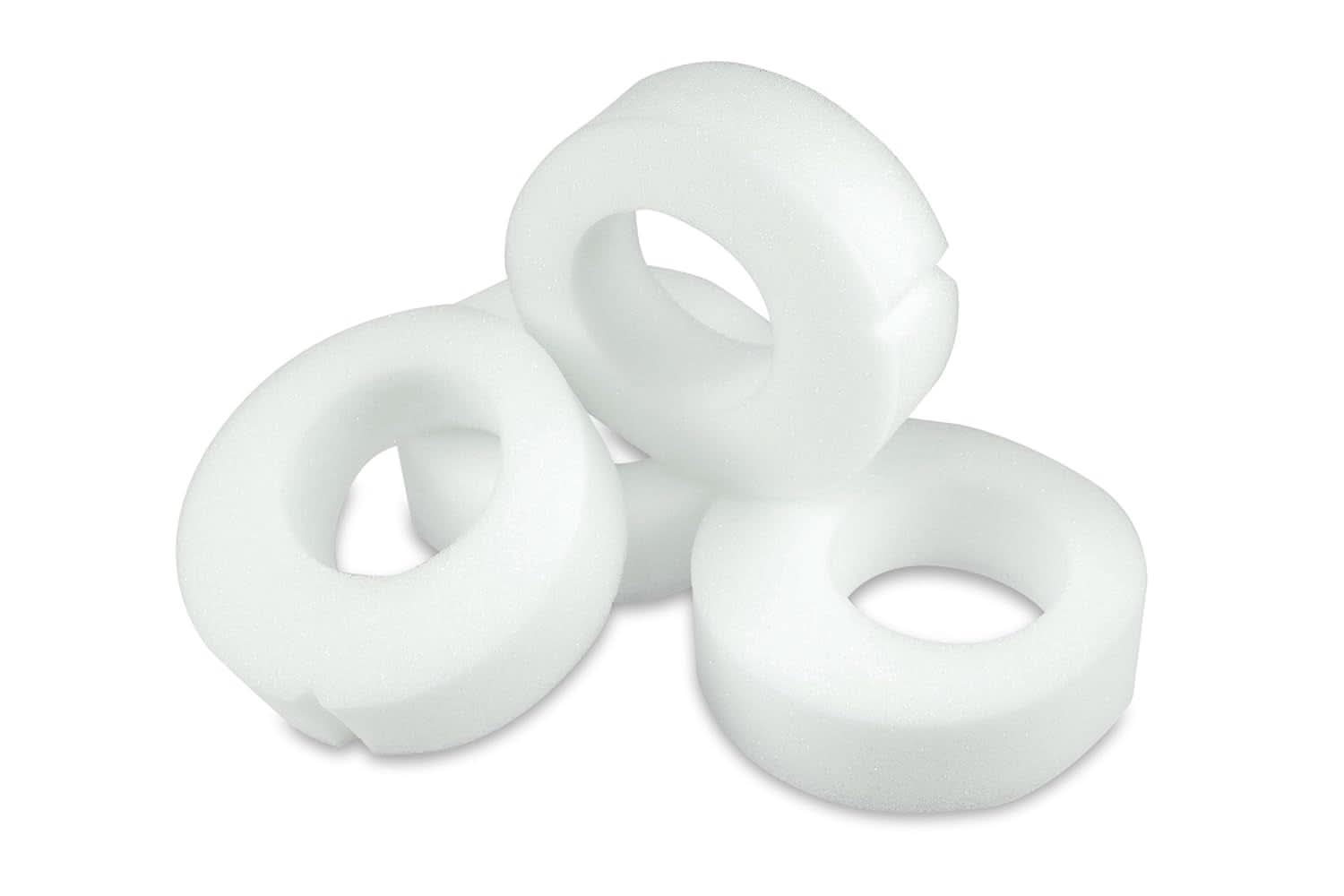 ELANEE Brust-Ringe, Schutz Der Brustwarze Bh-Kontakt Durch Hohllagerung, Ideal Bei Wunden, Entzündeten Brustwarzen Durch Stillen, 10 Stück (222-00) Accesorios Alimentación y Lactancia Bebe Naty Shop