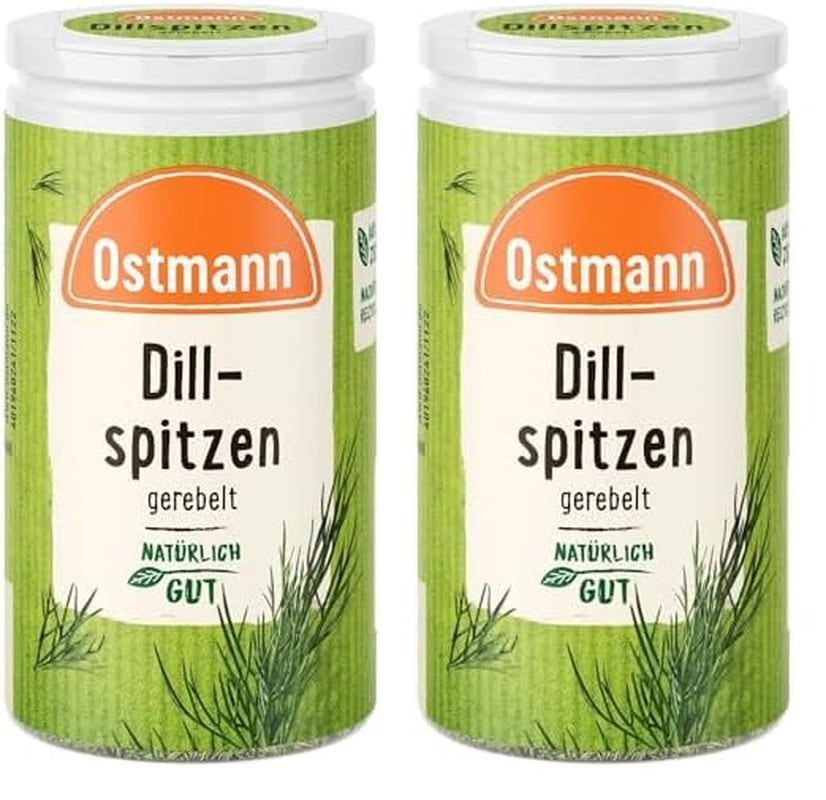 Ostmann Gewürze - Cinturón de cultivo para eneldos | Ideal para ensalada de patatas, platos de pescado y salsa de mostaza 12,5 g en der Streudose
