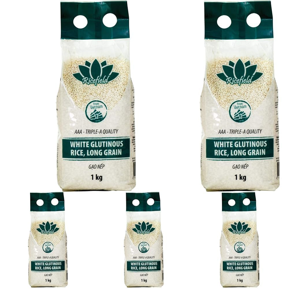 Arroz pegajoso RICEFIELD, 1 kg